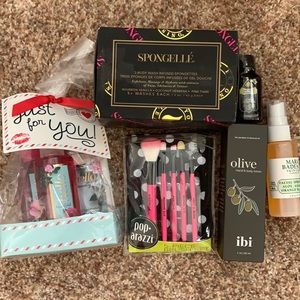 Assortment of brand new beauty care items